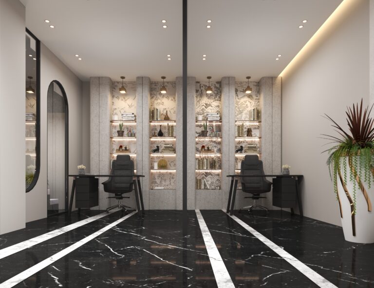 BLACK & WHITE OFFICE